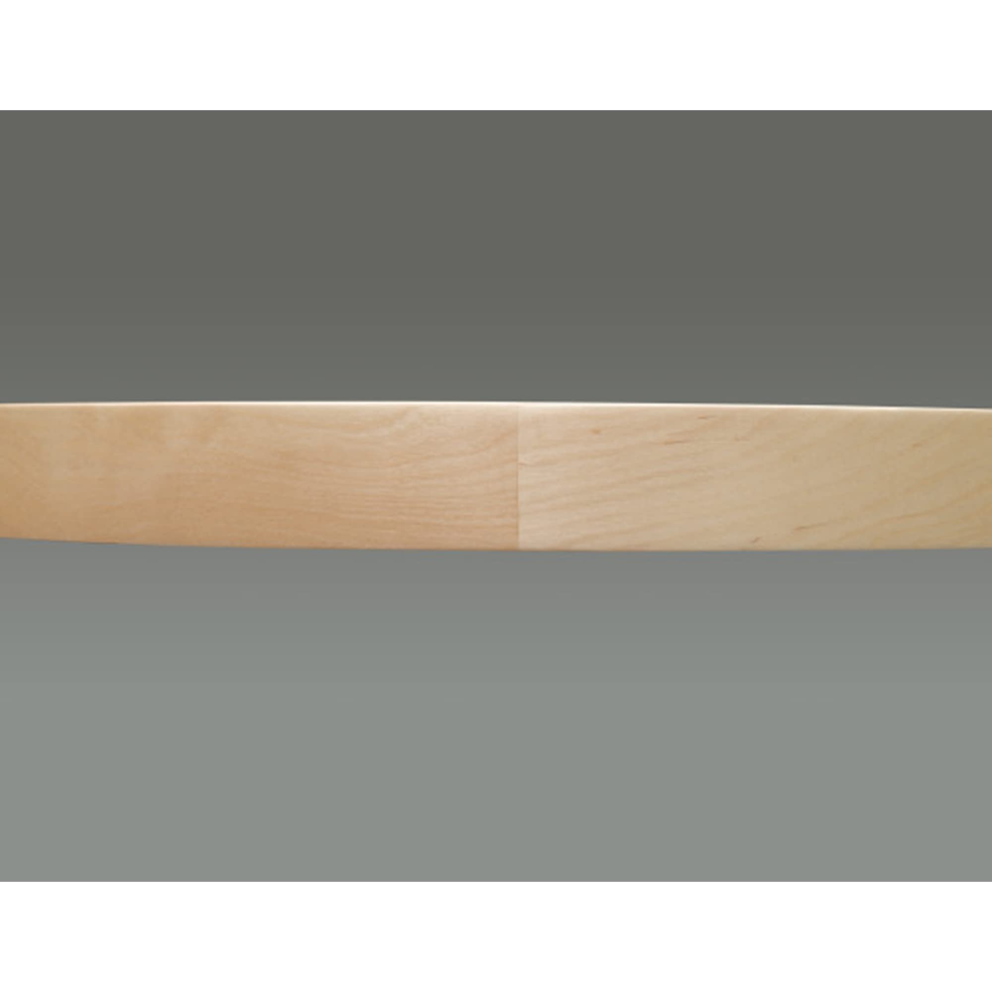 Lazy Daisy Banded Wood Kidney-Shaped Lazy Susan for Corner Base Cabinets w/Swivel Bearing - Image 4