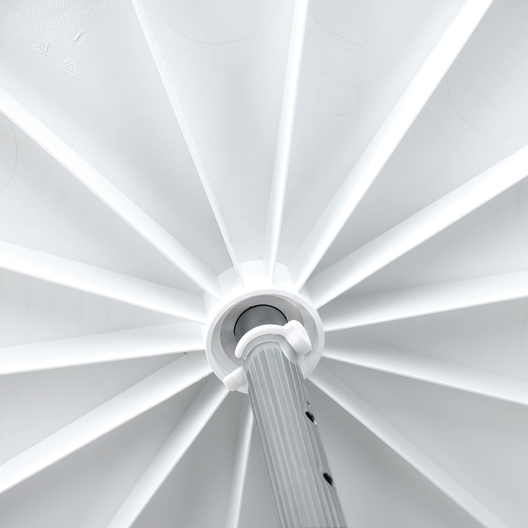 Rev-A-Shelf 24" Full-Circle Dual Tier Lazy Susan Organizer for Upper Corner Wall Cabinets, Plastic Home Rotating Storage Shelves, White, 2062-24-11-1 - Image 7