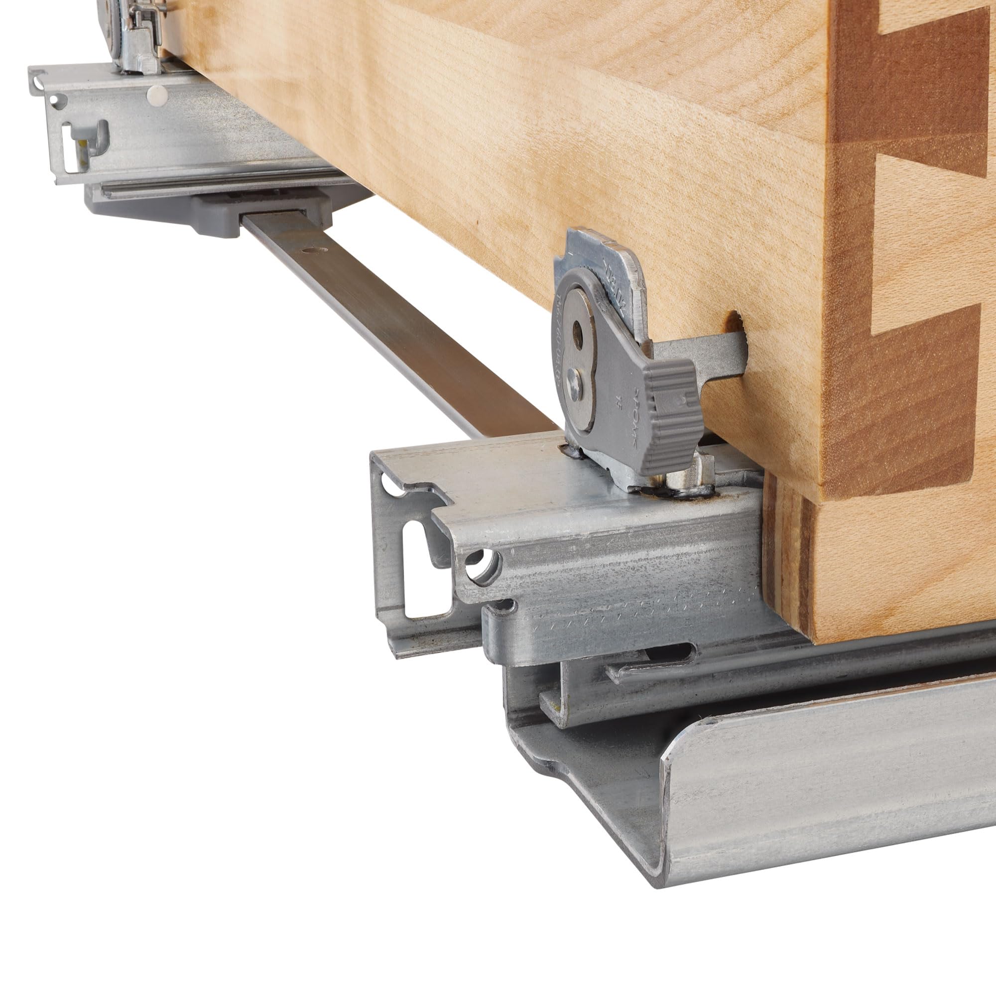 Rev-A-Shelf 7.25" Pullout Storage Organizer for Base Kitchen/Bathroom Cabinets w/Soft-Close Full Extension Slides & Adjustable Shelves, 448-BCSC-6C - Image 7