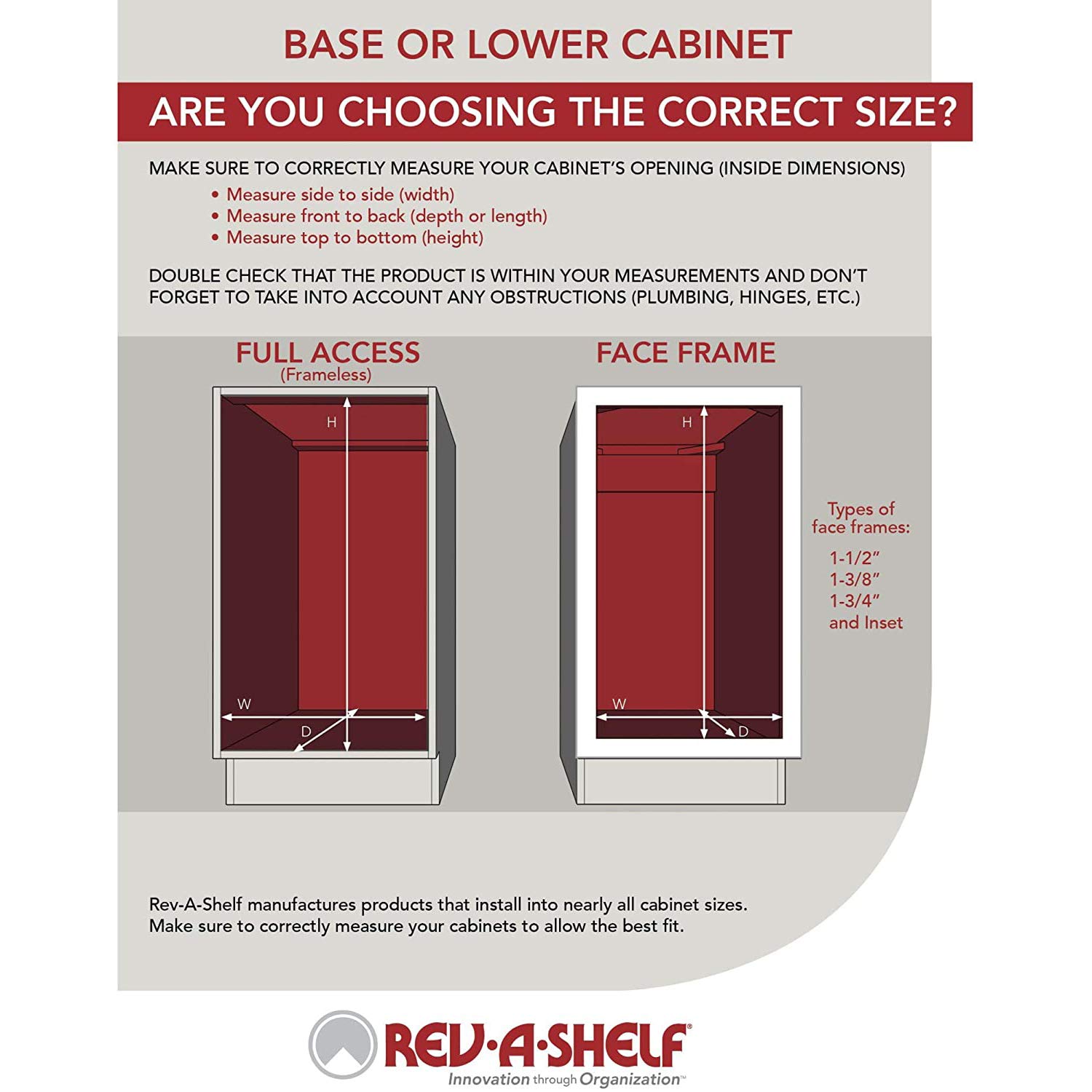 Rev-A-Shelf Sidelines 5WBR-18CR-1 18" Chrome Single Wire Pullout 4 Wine Bottle Rack Organizer for 14" Deep Kitchen Pantry or Bar Cabinet Closet - Image 5