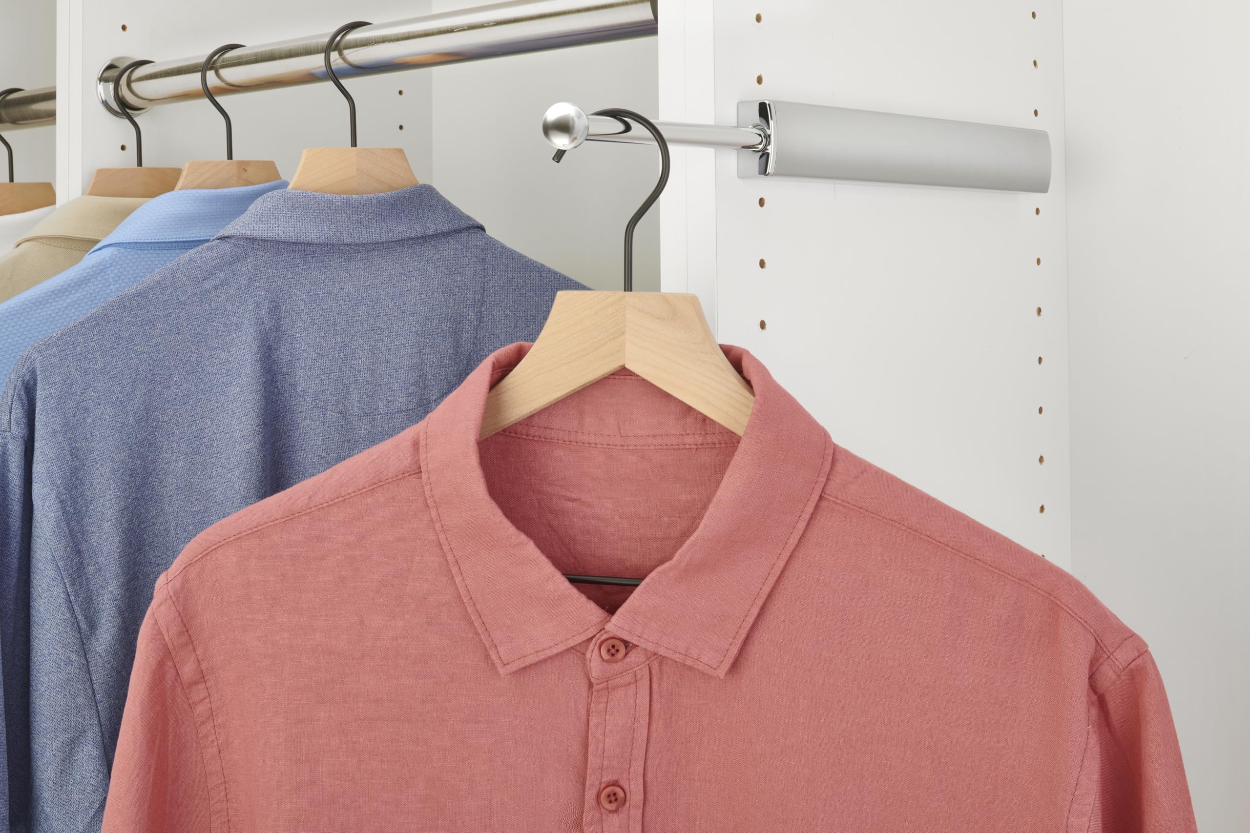 SIDELINES Pop Out Valet Rod For Custom Closet Systems - Image 4